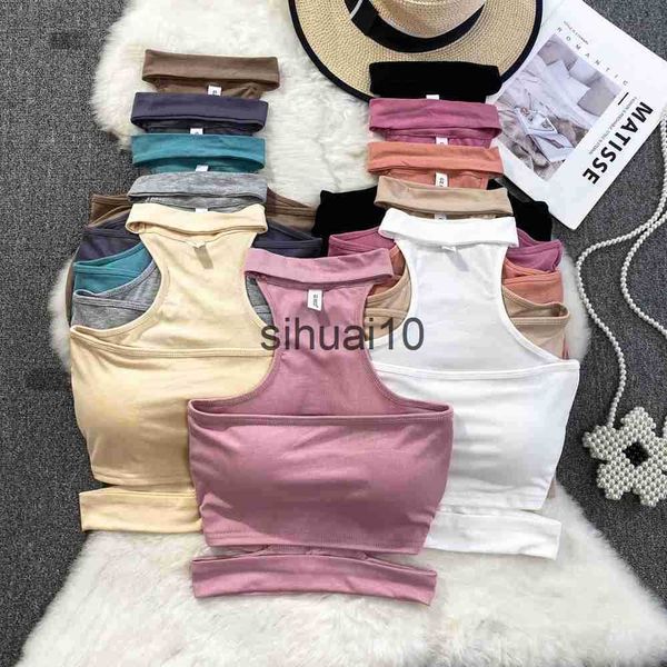women's t-shirt y2k crop women halter off-shoulder tank build in bra woman cotton camisole female 2023 summer almighty dropshipping j2, White
women's t-shirt y2k crop women halter off-shoulder tank build in bra woman cotton camisole female 2023 summer almighty dropshipping j2, White
