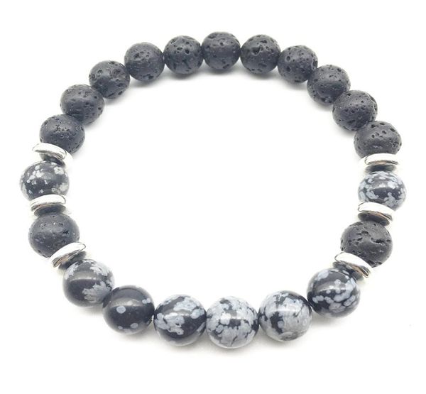 sn1347 lava bracelet trendy natural stone mala yoga bracelet snowflake bracelet 7049246, Black
sn1347 lava bracelet trendy natural stone mala yoga bracelet snowflake bracelet 7049246, Black