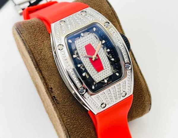 fantastic diamond r i c h a r d luxury super style female wrist watches rm007 rm07-01 red strap montre designer high-end quality iced out be, Slivery;brown
fantastic diamond r i c h a r d luxury super style female wrist watches rm007 rm07-01 red strap montre designer high-end quality iced out be, Slivery;brown