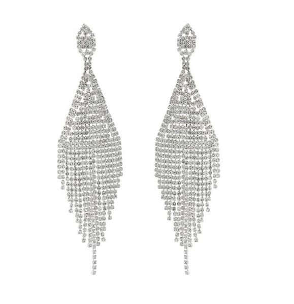 fashion diamond dropshaped with bright full rhinestone tassel drop dangle earrings for women wedding gift2404077, Silver
fashion diamond dropshaped with bright full rhinestone tassel drop dangle earrings for women wedding gift2404077, Silver