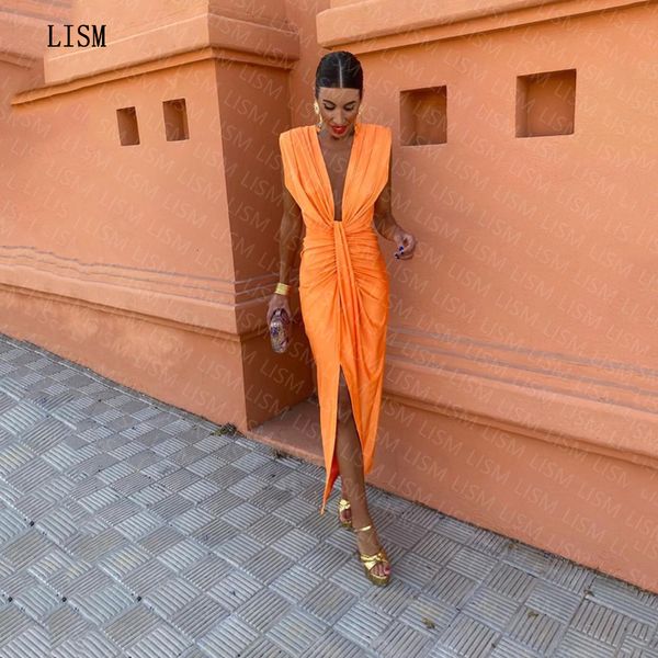 urban dresses lism orange simple deep vneck front slit sleeveless satin ankle length pleated formal evening party beach prom gowns 230627, White;black
urban dresses lism orange simple deep vneck front slit sleeveless satin ankle length pleated formal evening party beach prom gowns 230627, White;black