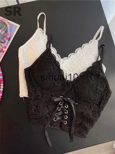 women's t-shirt singreiny lace strap crop for women fashion sleeveless design corset bustier party summer bralette short camisole j230, White
women's t-shirt singreiny lace strap crop for women fashion sleeveless design corset bustier party summer bralette short camisole j230, White