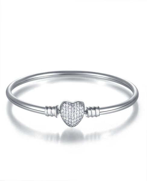 new authentic 925 sterling silver pave love heart crystal clasp clip basic bracelet bangle fit women diy pan beads charm jewelry2907845, Black
new authentic 925 sterling silver pave love heart crystal clasp clip basic bracelet bangle fit women diy pan beads charm jewelry2907845, Black