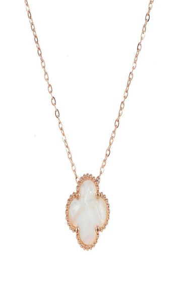 wholale ladi clover shell pendant stainls steel 18k rose gold women necklace4792291, Silver
wholale ladi clover shell pendant stainls steel 18k rose gold women necklace4792291, Silver