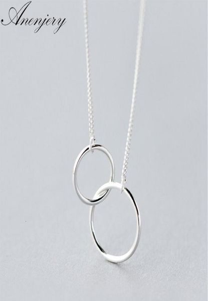 double circle interlock clavicle short necklace 925 sterling silver necklace for women collares erkek kolye7242267
double circle interlock clavicle short necklace 925 sterling silver necklace for women collares erkek kolye7242267