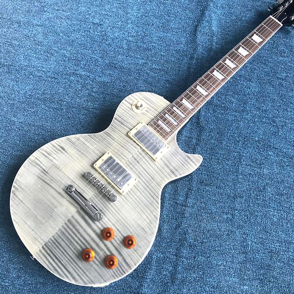 custom shop, stendan light gray electric guitar, rosewood fingerboard, chrome hardware, ing
custom shop, stendan light gray electric guitar, rosewood fingerboard, chrome hardware, ing