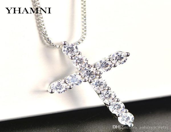 yhamni luxury cubic zircon cross pendant necklace 925 sterling silver cross christian jesus jewelry for women gift hzl0056063549
yhamni luxury cubic zircon cross pendant necklace 925 sterling silver cross christian jesus jewelry for women gift hzl0056063549