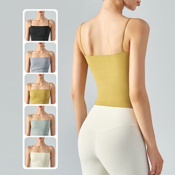 cross-border sling sports vest with chest pad outer wear slim fit running quick-drying workout clothes for women summer yoga clothing top
cross-border sling sports vest with chest pad outer wear slim fit running quick-drying workout clothes for women summer yoga clothing top