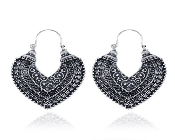 retro ethnic heart earrings for women bohemian carved hollowedout alloy hoop earring fashion jewelry accessories whole1667994, Golden;silver
retro ethnic heart earrings for women bohemian carved hollowedout alloy hoop earring fashion jewelry accessories whole1667994, Golden;silver