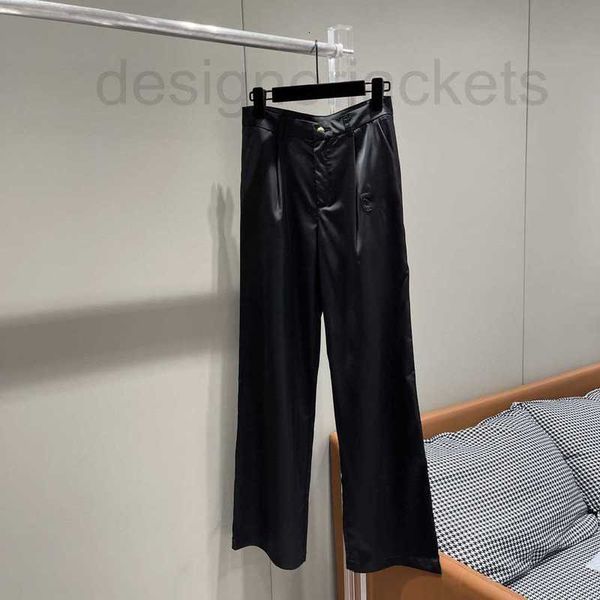 women's pants & capris designer 23 summer new simple versatile commuter triumphal arch metal buckle straight barrel casual ps14, Black;white
women's pants & capris designer 23 summer new simple versatile commuter triumphal arch metal buckle straight barrel casual ps14, Black;white