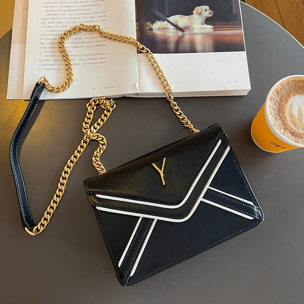 womens gaby envelope calfskin shoulder bags mini/medium messenger black large capacity sacoche designer handbags gold metal chain shoulder p
womens gaby envelope calfskin shoulder bags mini/medium messenger black large capacity sacoche designer handbags gold metal chain shoulder p