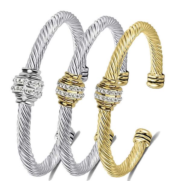 stainless steel fashion trend bracelets designer for women titanium steel wire twisted rope versatile bracelet jewelry, Black
stainless steel fashion trend bracelets designer for women titanium steel wire twisted rope versatile bracelet jewelry, Black