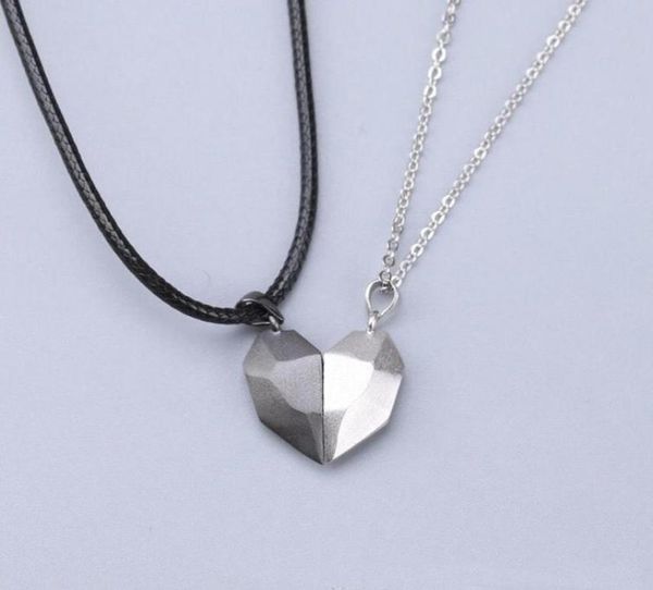 pendant necklaces fashion love heart stone necklace for couple black white stitching chain trend jewelry girlfriend gift 20213929063, Silver
pendant necklaces fashion love heart stone necklace for couple black white stitching chain trend jewelry girlfriend gift 20213929063, Silver