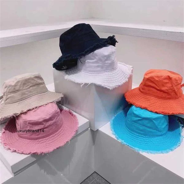leisure jacq jacquemes jacquemly hats jacquemu women fashion sun designer bucket hat prevent casquette bob luxury wide brim cap brand frayed, Blue;gray
leisure jacq jacquemes jacquemly hats jacquemu women fashion sun designer bucket hat prevent casquette bob luxury wide brim cap brand frayed, Blue;gray