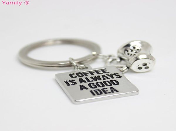 yamily 12pcslot coffee is always a good idea key chain cup charm pendant key ring key chain for men women fashion jewelry gift9557153, Slivery;golden
yamily 12pcslot coffee is always a good idea key chain cup charm pendant key ring key chain for men women fashion jewelry gift9557153, Slivery;golden