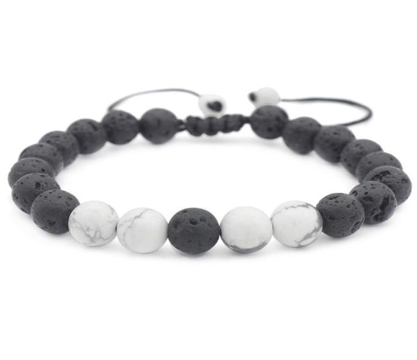 new arrival 8mm lava rock charm bracelets white turquoise natural stone women beaded bracelet bangle for mens adjustable handmade 7184039, Black
new arrival 8mm lava rock charm bracelets white turquoise natural stone women beaded bracelet bangle for mens adjustable handmade 7184039, Black