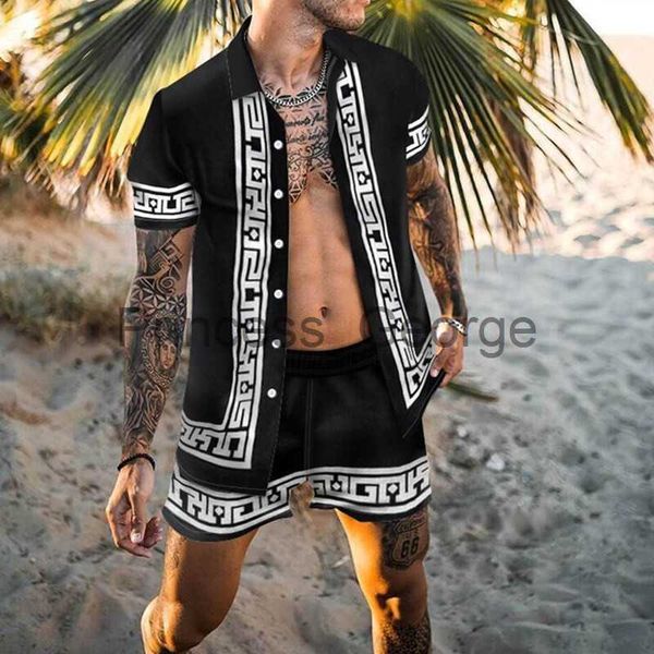 men's tracksuits men's summer hawaiian resort suit fashion buttondown shirt suit 2 casual short sleeved clothes men's beachwe, Gray
men's tracksuits men's summer hawaiian resort suit fashion buttondown shirt suit 2 casual short sleeved clothes men's beachwe, Gray