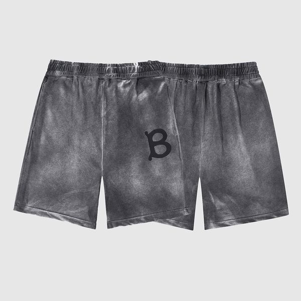23ss summer women's men's tie-dye short pants vintage high end classic letter printed elastic waist shorts beach slacks street fas, Black
23ss summer women's men's tie-dye short pants vintage high end classic letter printed elastic waist shorts beach slacks street fas, Black