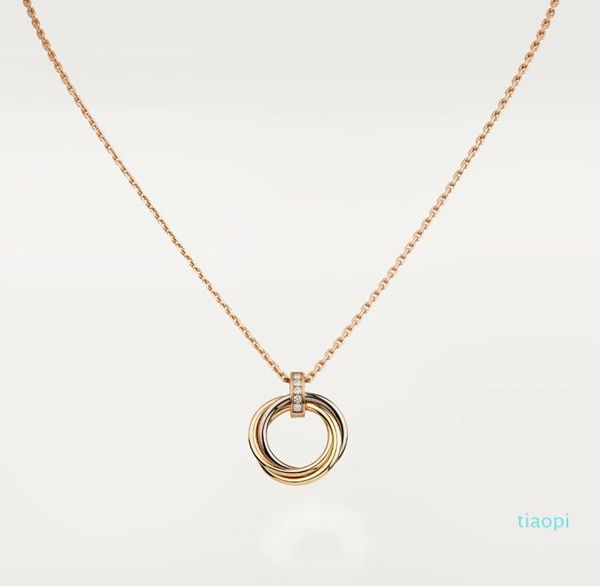 2022 new fashion classic design cubic zirconia triple trinity necklace pendant women girls titanium steel wedding designer jewelry4267222, Silver
2022 new fashion classic design cubic zirconia triple trinity necklace pendant women girls titanium steel wedding designer jewelry4267222, Silver