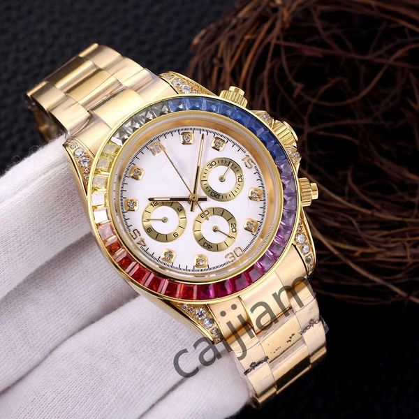 for mens watches designer luxury watch automatic mechanical watches super luminous 40mm full stainless steel rainbow diamond bezel rose gold, Slivery;golden
for mens watches designer luxury watch automatic mechanical watches super luminous 40mm full stainless steel rainbow diamond bezel rose gold, Slivery;golden