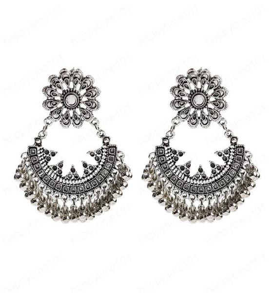 vintage flower earrings for women brincos ethnic boho bells tassel jhumka earrings indian jewelry3963213, Silver
vintage flower earrings for women brincos ethnic boho bells tassel jhumka earrings indian jewelry3963213, Silver