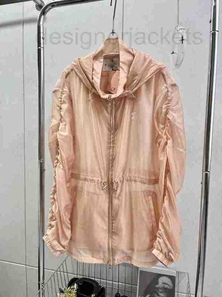 women's jackets designer 23 spring/summer new girls' casual versatile shooting pleated decorative hooded long sleeve sunscreen coa, Black;brown
women's jackets designer 23 spring/summer new girls' casual versatile shooting pleated decorative hooded long sleeve sunscreen coa, Black;brown