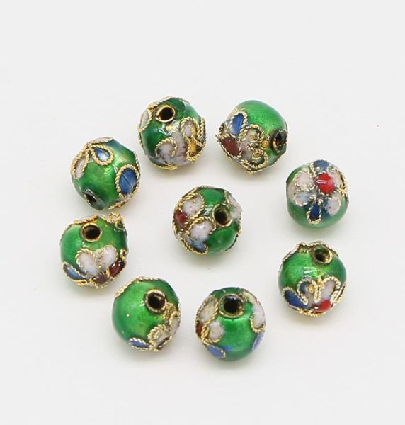 8mm cloisonne metal enamel bead for jewelry making diy bracelets fors women loose spacer copper beads1661283, Black
8mm cloisonne metal enamel bead for jewelry making diy bracelets fors women loose spacer copper beads1661283, Black