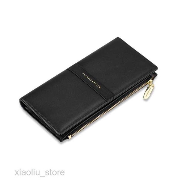 money clips women thin matte color wallet made of leather high capacity long card holder with zipper coin pocket lady purse clutch baghkd230, Black
money clips women thin matte color wallet made of leather high capacity long card holder with zipper coin pocket lady purse clutch baghkd230, Black