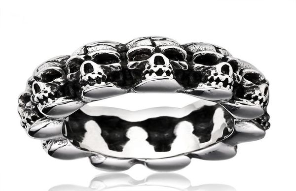 men exaggerated retro punk skull ring stainless steel ring titanium steel jewelry halloween ring 8456657, Silver
men exaggerated retro punk skull ring stainless steel ring titanium steel jewelry halloween ring 8456657, Silver