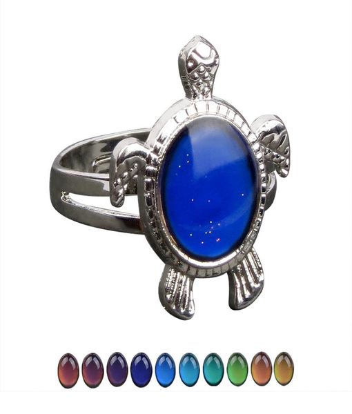 turtle mood ring color change emotion feeling rings temperature control women3386339, Silver
turtle mood ring color change emotion feeling rings temperature control women3386339, Silver