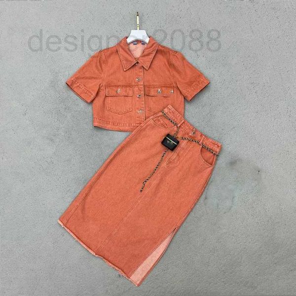 two piece dress designer 2023 summer new commuter short sleeve with half skirt casual denim set y1a0, White
two piece dress designer 2023 summer new commuter short sleeve with half skirt casual denim set y1a0, White