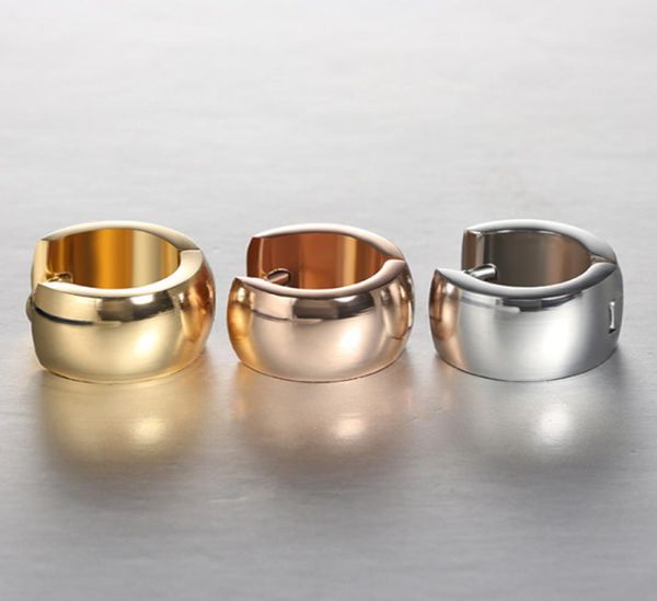 fashion stainless steel smooth earrings for women small hoop earring gold silver rose gold color party ear jewelrywhole9372161, Golden;silver
fashion stainless steel smooth earrings for women small hoop earring gold silver rose gold color party ear jewelrywhole9372161, Golden;silver