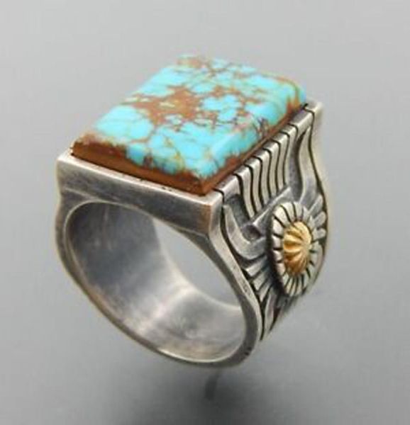 vintage square imitation turquoise finger rings size 6 7 8 9 10 women men cocktail party jewelry factory dropshipping6981322, Golden;silver 
vintage square imitation turquoise finger rings size 6 7 8 9 10 women men cocktail party jewelry factory dropshipping6981322, Golden;silver