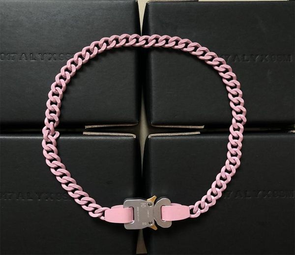 link chain 1017 alyx 9sm pink necklace bracelet simple and versatile couple with the same functional style ins accessories6987213, Black
link chain 1017 alyx 9sm pink necklace bracelet simple and versatile couple with the same functional style ins accessories6987213, Black