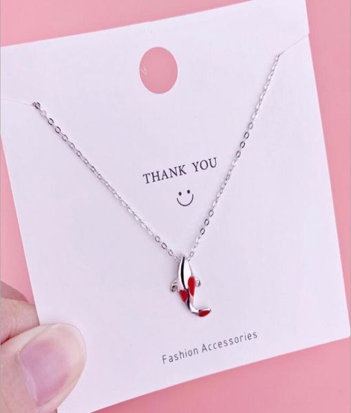 925 sterling silver koi fish pendant necklace silver clavicle chain for women girls choker necklaces3614328
925 sterling silver koi fish pendant necklace silver clavicle chain for women girls choker necklaces3614328