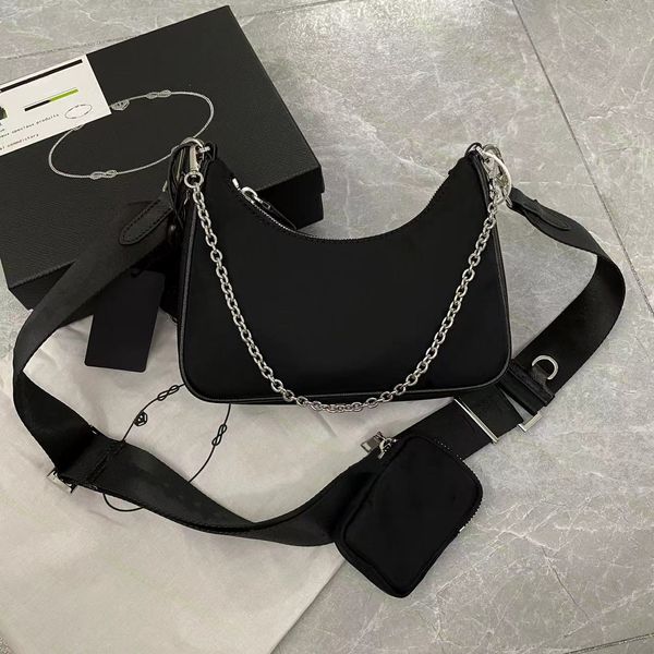 man womens luxurys designers nylon 3pcs shoulder bags 2005 hobo handbags hip-hop cross body purses fashion chain underarm bag totes clutch b
man womens luxurys designers nylon 3pcs shoulder bags 2005 hobo handbags hip-hop cross body purses fashion chain underarm bag totes clutch b