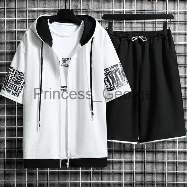 men's tracksuits men sets 2 pieces tracksuit summer short sleeve hooded shorts streetwear loose mens suit casual zipper hip hop sports, Gray
men's tracksuits men sets 2 pieces tracksuit summer short sleeve hooded shorts streetwear loose mens suit casual zipper hip hop sports, Gray