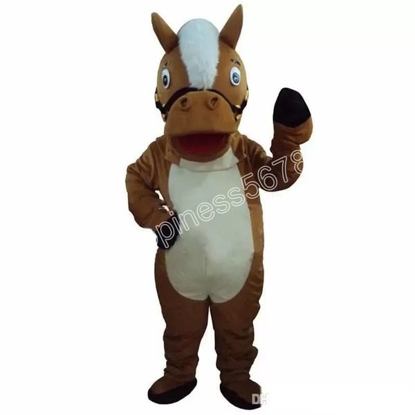 size brown horse mascot costume customization theme fancy dress ad apparel festival dress, Red;yellow
size brown horse mascot costume customization theme fancy dress ad apparel festival dress, Red;yellow
