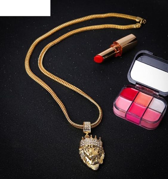 pendant necklaces otoky mens full iced out rhinestone lion tag cuban chain hip hop necklace drop jan243070598, Silver
pendant necklaces otoky mens full iced out rhinestone lion tag cuban chain hip hop necklace drop jan243070598, Silver