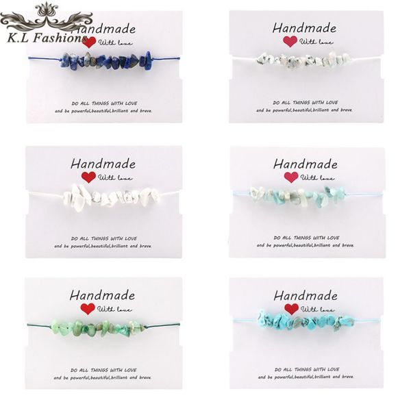 new korea natural gravel stone bracelets colorful handmade weave braided rope bracelets for women men summer beach jewelry gift1795366, Black
new korea natural gravel stone bracelets colorful handmade weave braided rope bracelets for women men summer beach jewelry gift1795366, Black