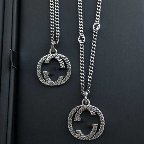 silver old interlocking woven chain the same necklace for men and women fashion collar
silver old interlocking woven chain the same necklace for men and women fashion collar