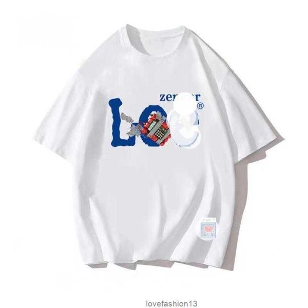 le zenc co branded ins trendy street short sleeved trendy brand no iron men and women's couple t-shirt, White;black
le zenc co branded ins trendy street short sleeved trendy brand no iron men and women's couple t-shirt, White;black