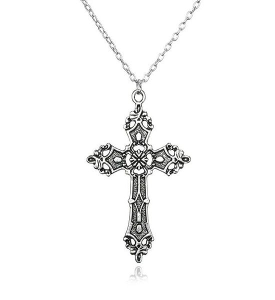fashion vintage cross pendant necklace for women men gift long chain punk goth jewelry accessories choker gothic whole2661260, Silver
fashion vintage cross pendant necklace for women men gift long chain punk goth jewelry accessories choker gothic whole2661260, Silver