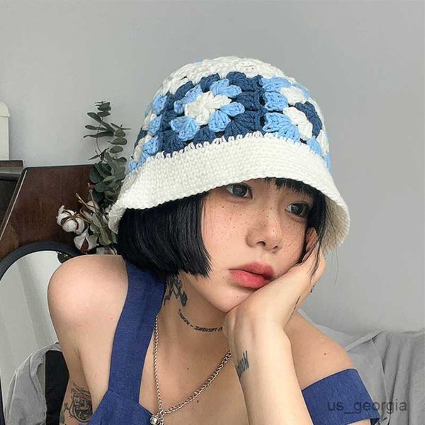 caps women hollow flower knitted fisherman hat handmade crochet matching basin hat autumn winter sunscreen sun hats female r230627, Blue;gray
caps women hollow flower knitted fisherman hat handmade crochet matching basin hat autumn winter sunscreen sun hats female r230627, Blue;gray