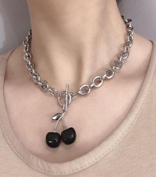 new design cherry ot clasp chain necklace women fashion hip hop jewelry silver plated fruit pendant collar choker necklace for wom5183672
new design cherry ot clasp chain necklace women fashion hip hop jewelry silver plated fruit pendant collar choker necklace for wom5183672