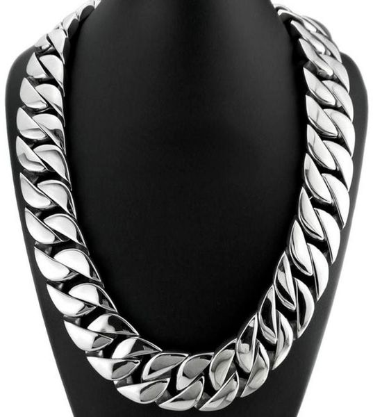 chains silver tone 32mm width 316l stainless steel polished curb solid heavy long chain jewelry1638976
chains silver tone 32mm width 316l stainless steel polished curb solid heavy long chain jewelry1638976