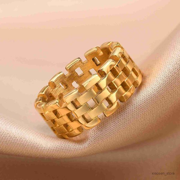 wedding rings rings chic women ring gold color stainless steel wedding minimalist lady jewelry r230627, Slivery;golden
wedding rings rings chic women ring gold color stainless steel wedding minimalist lady jewelry r230627, Slivery;golden