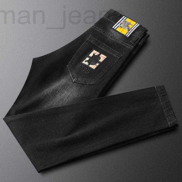 men's jeans designer luxury brand burb jeans mens pants tb embroidered classic straight leg denim pants men casual l2on, Blue
men's jeans designer luxury brand burb jeans mens pants tb embroidered classic straight leg denim pants men casual l2on, Blue