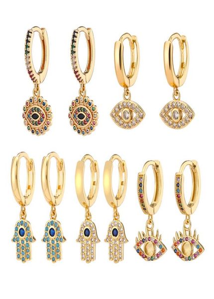blue evil eye hoop earrings fashion design 18k gold plated women cubic zirconia fatima hamsa hand pendant turkish rhinestone devil8575031, Golden;silver
blue evil eye hoop earrings fashion design 18k gold plated women cubic zirconia fatima hamsa hand pendant turkish rhinestone devil8575031, Golden;silver