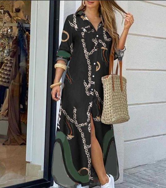 casual dresses fashion elegant women dress flora printed party formal skirts clubwear 4 colors available, Black;gray
casual dresses fashion elegant women dress flora printed party formal skirts clubwear 4 colors available, Black;gray
